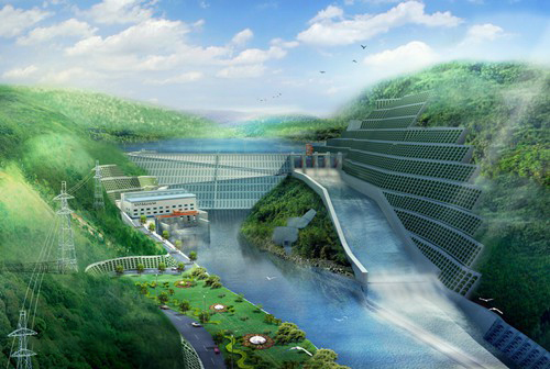九台老挝南塔河1号水电站项目